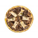 天然酵母・有機食材使用ピザ　「香るポルチーニクリームのフンギビアンコ」