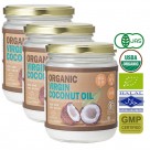 JASオーガニック認定バージンココナッツオイル有機 virgin coconut oil 3個セット