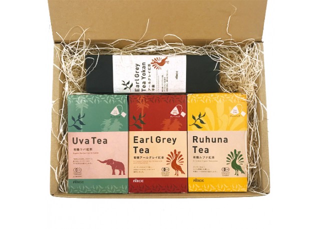 ギフトセット】スリランカ紅茶3種紅茶ようかん - 商品詳細｜SoooooS.オーガニックやフェアトレード、復興応援など、人や地球に やさしい暮らしのためのショッピングモール