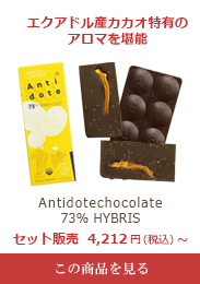 Antidotechocolate 73％ HYBRIS